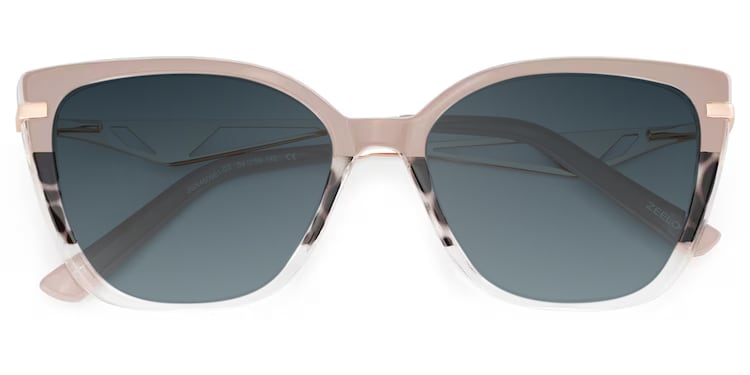 Margret Cateye Tortoise Khaki Sunglasses