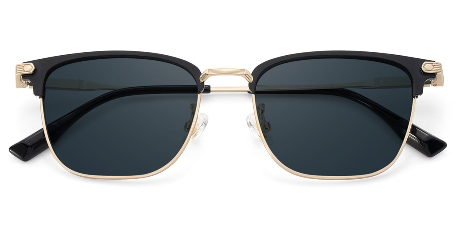 Barrett Browline Gold Sunglasses