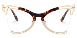 Phillisa Butterfly Gold Glasses0