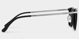 Ivonne Rectangle Black Glasses3