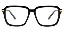 Numn Rectangle Black Glasses1