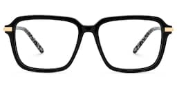 Numn Rectangle Black Glasses1