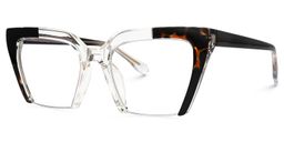 Shaun Cateye Black Glasses1