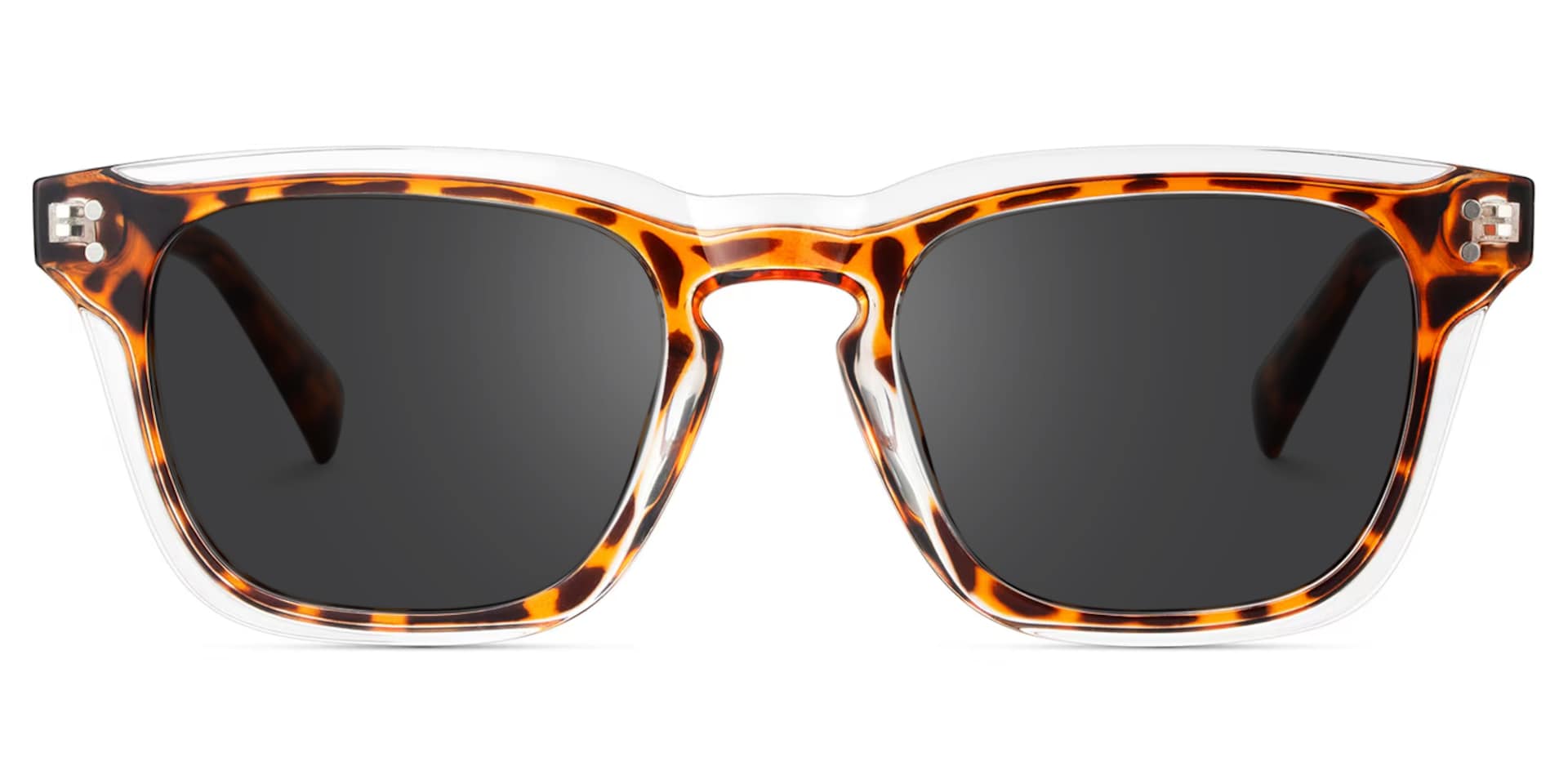 Tr90 Eyeglasses Frames With Rectangle Shape and Tortoise Color0