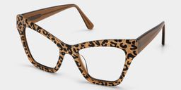 Ansyah Cateye Leopard Glasses2