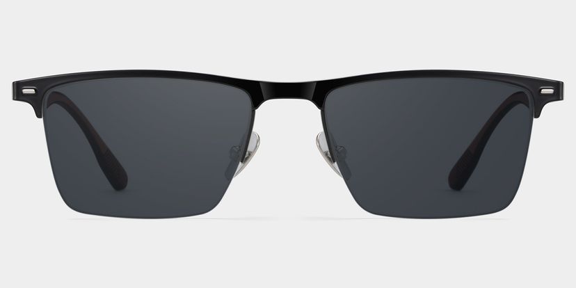 Brock Black Browline Sunglasses