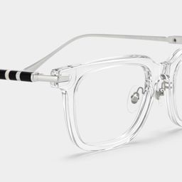 Rayne Clear Square Glasses4