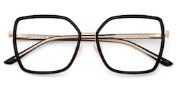 Jill Square Black Glasses1