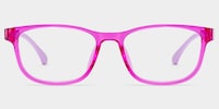 Robin Rectangle Pink Glasses0
