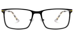 Roxana Rectangle Black Glasses1