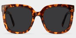 Ebony Square Tortoise Sunglasses0