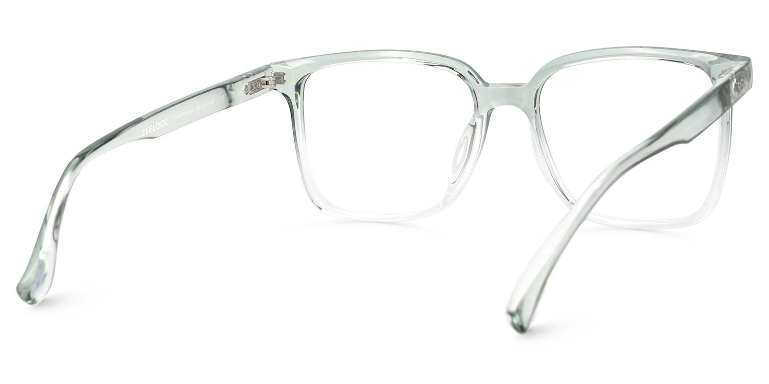 Contreras Square Green Glasses | Zeelool Glasses3
