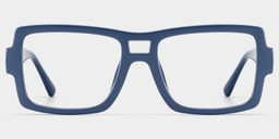 Nora Blue Aviator Glasses0