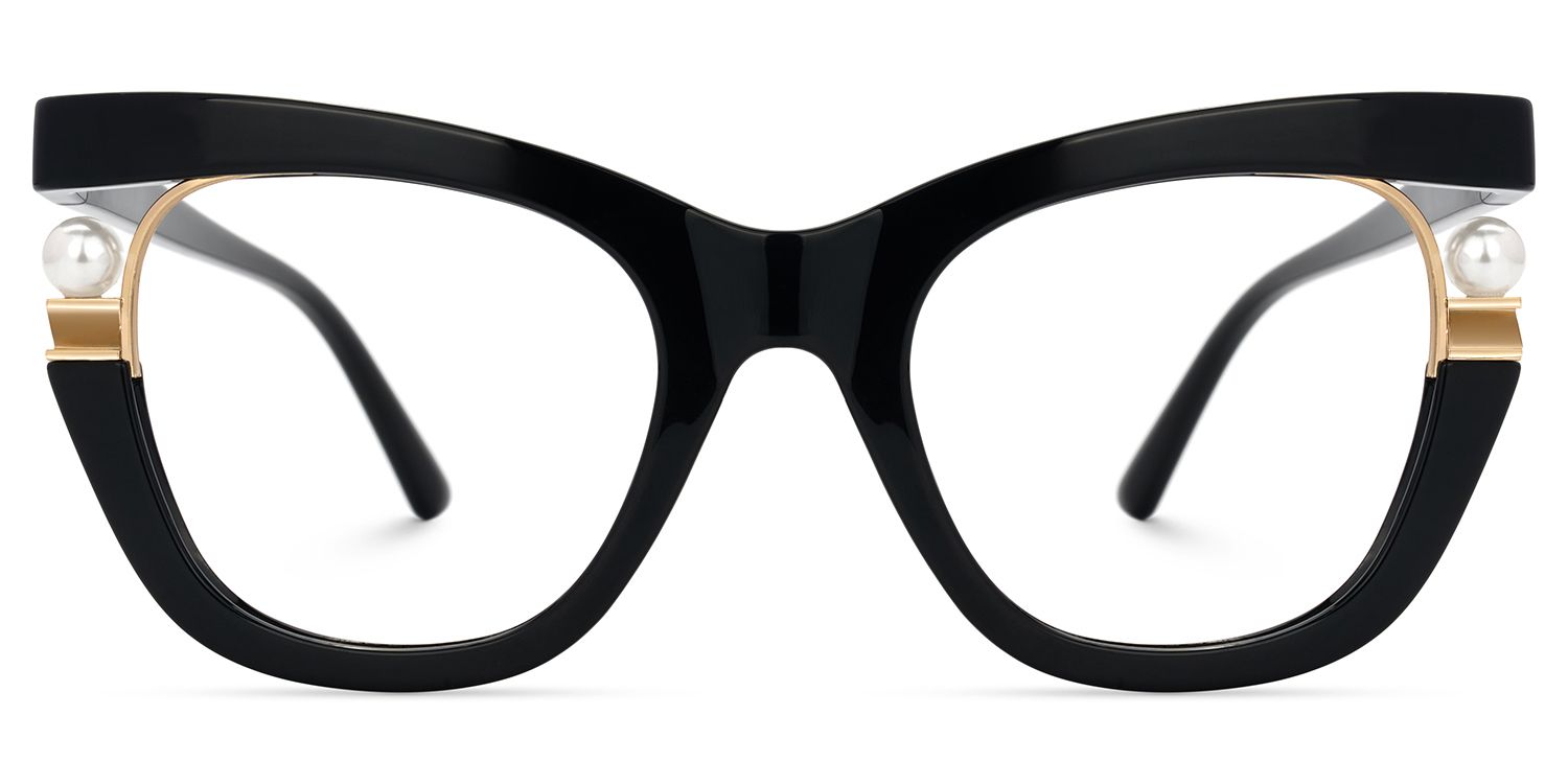 Pearl - Cat Eye Glasses with Pearls2
