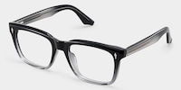 Fletcher Rectangle Black Glasses2