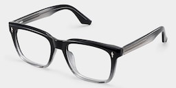 Fletcher Rectangle Black Glasses3