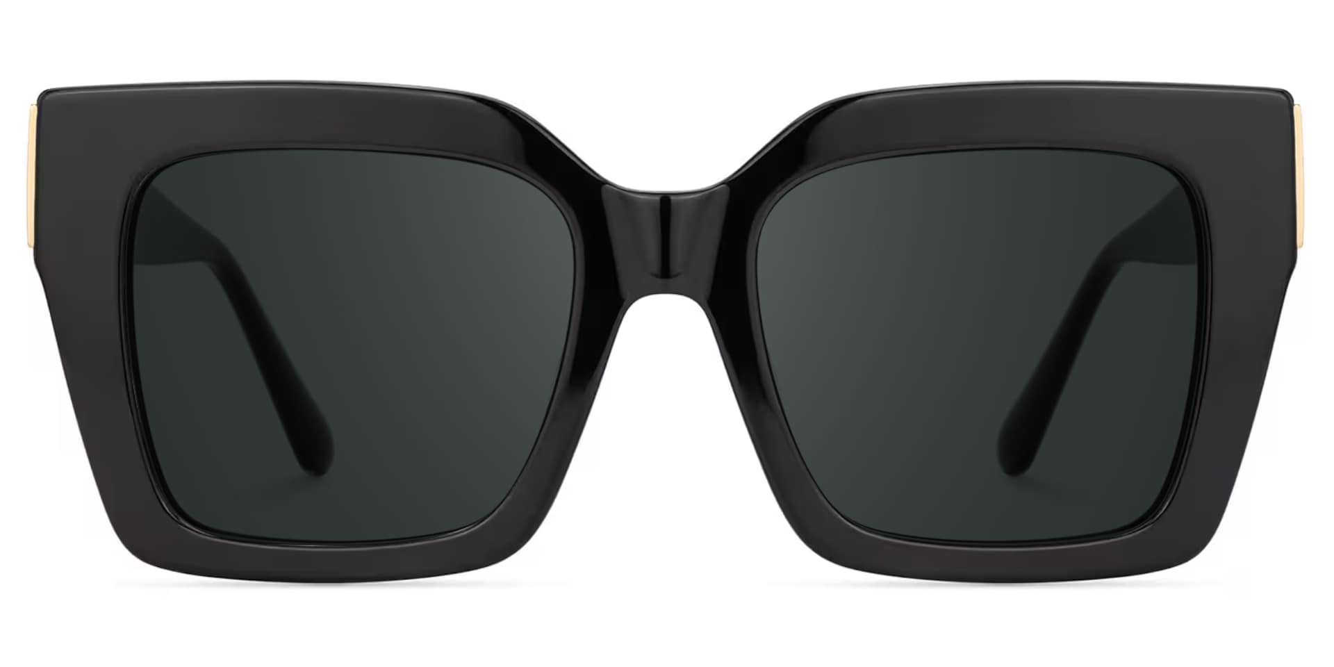 Josiah Black Square Designer Sunglasses0