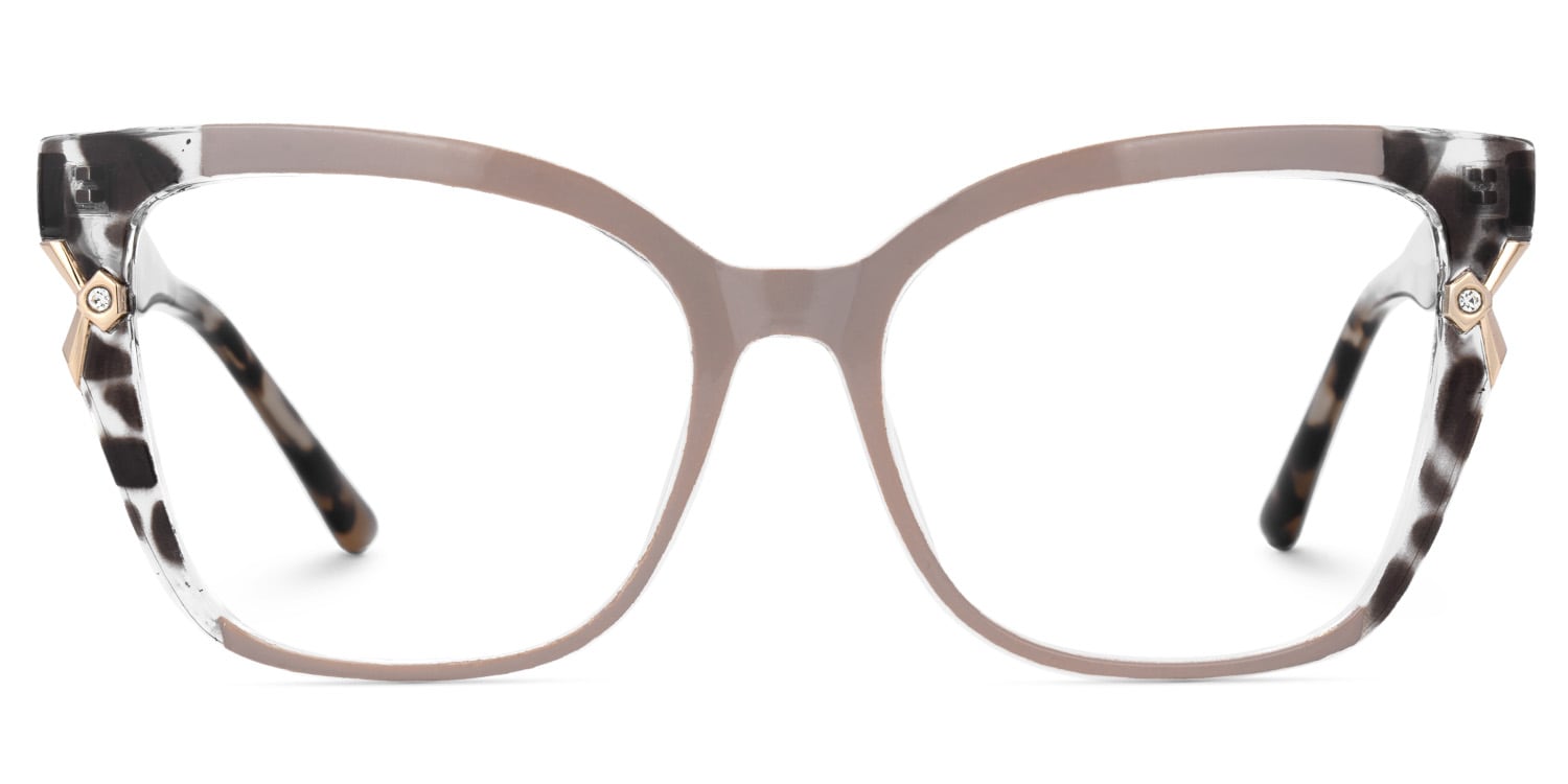 Pink Cat eye Glasses for Oval Face | Zeelool0