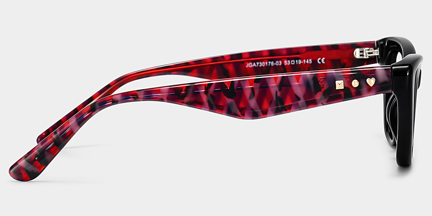 Amabel Black Cat-Eye Glasses | ZEELOOL4