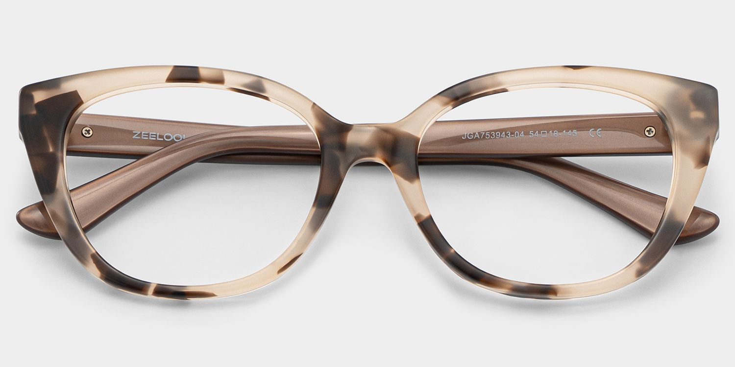 Charlotte Cat Eye Tortoise Glasses Frames | ZEELOOL