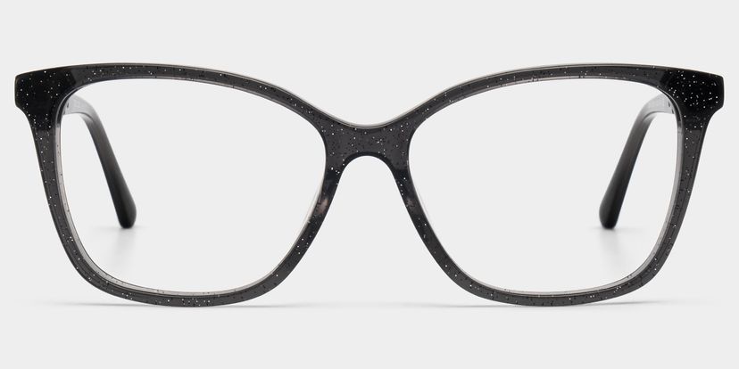 Finnian Square Black Glasses