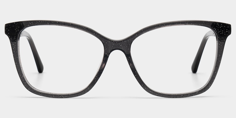 Finnian Square Black Glasses