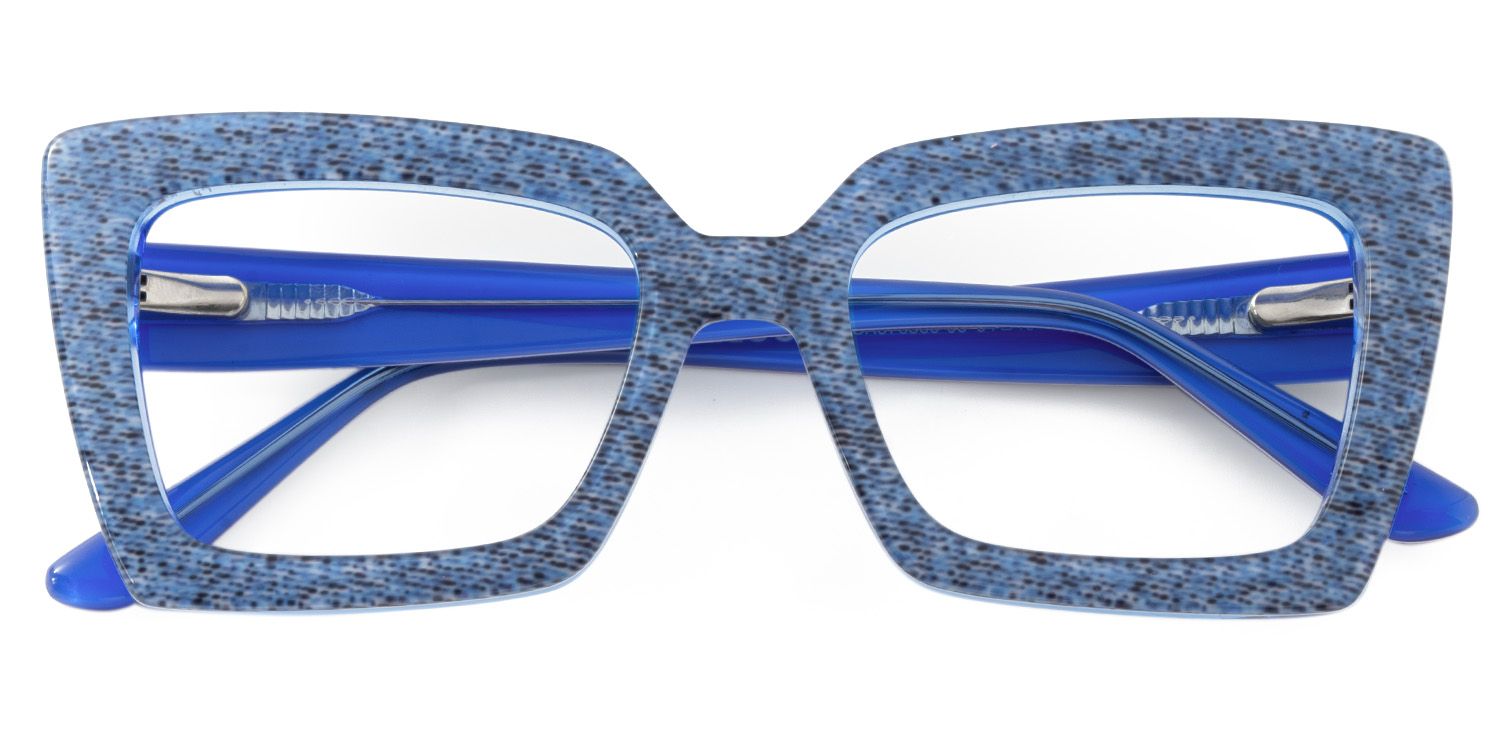 Tootie Butterfly Blue Glasses1