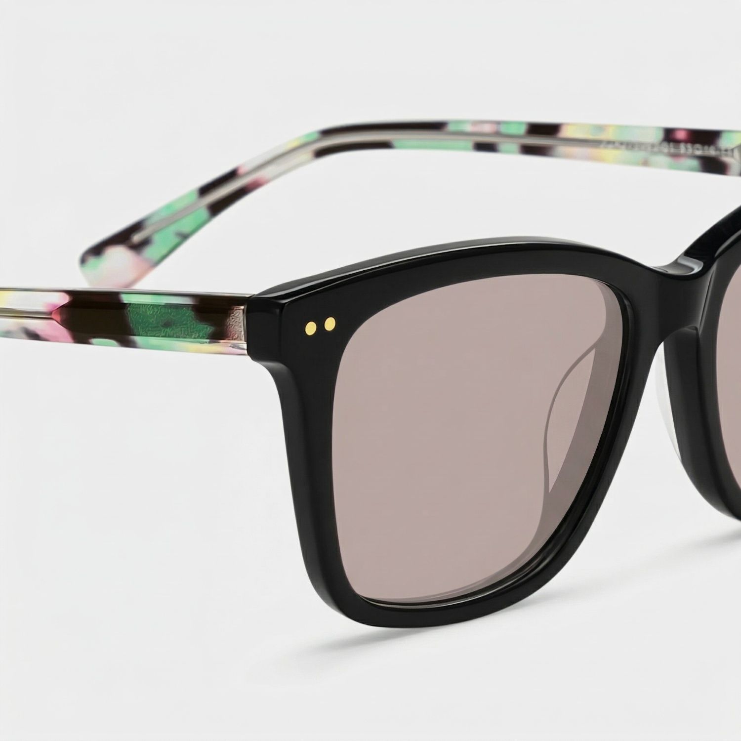 Layla Acetate Black Frame Sunglasses | ZEELOOL4