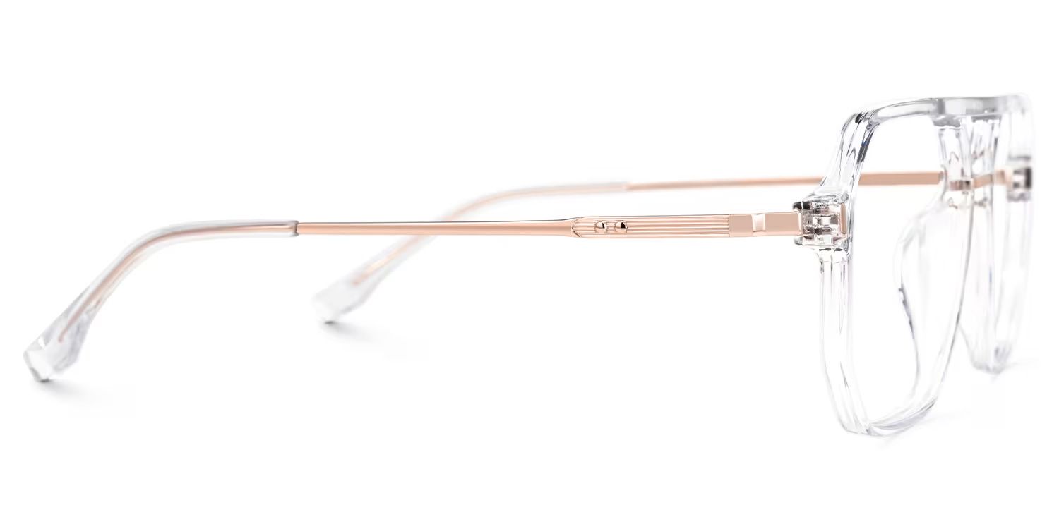 Aviator Lizbeth Clear Glasses on sale -Zeelool Glasses2