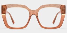 Mavis Square Beige Glasses1