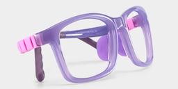 Brook Rectangle Purple Glasses2