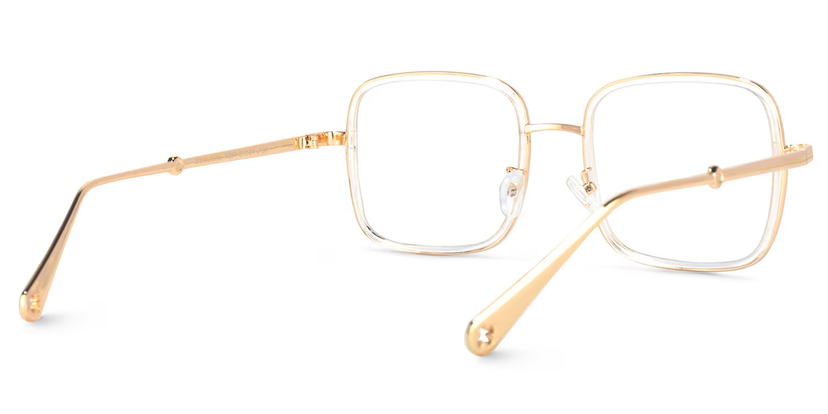 Ozzy Square Clear Glasses | Zeelool Glasses