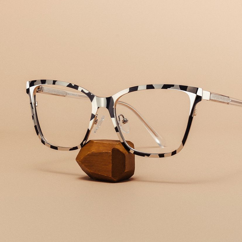 Elise Rectangle Tortoise Glasses