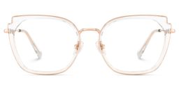 Murcia Clear Square Glasses0