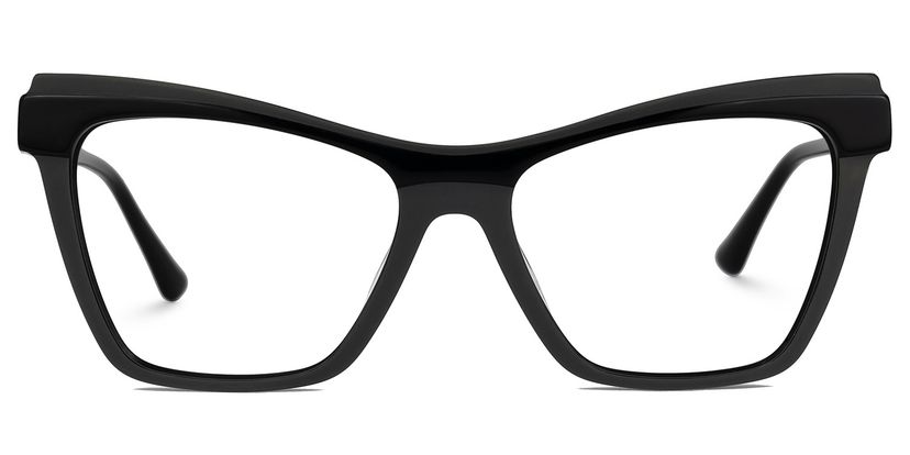 Bouck Cateye Black Glasses