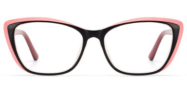 Fidelia Cat Eye Black Glasses