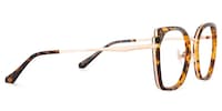 Murcia Square Tortoise Glasses4
