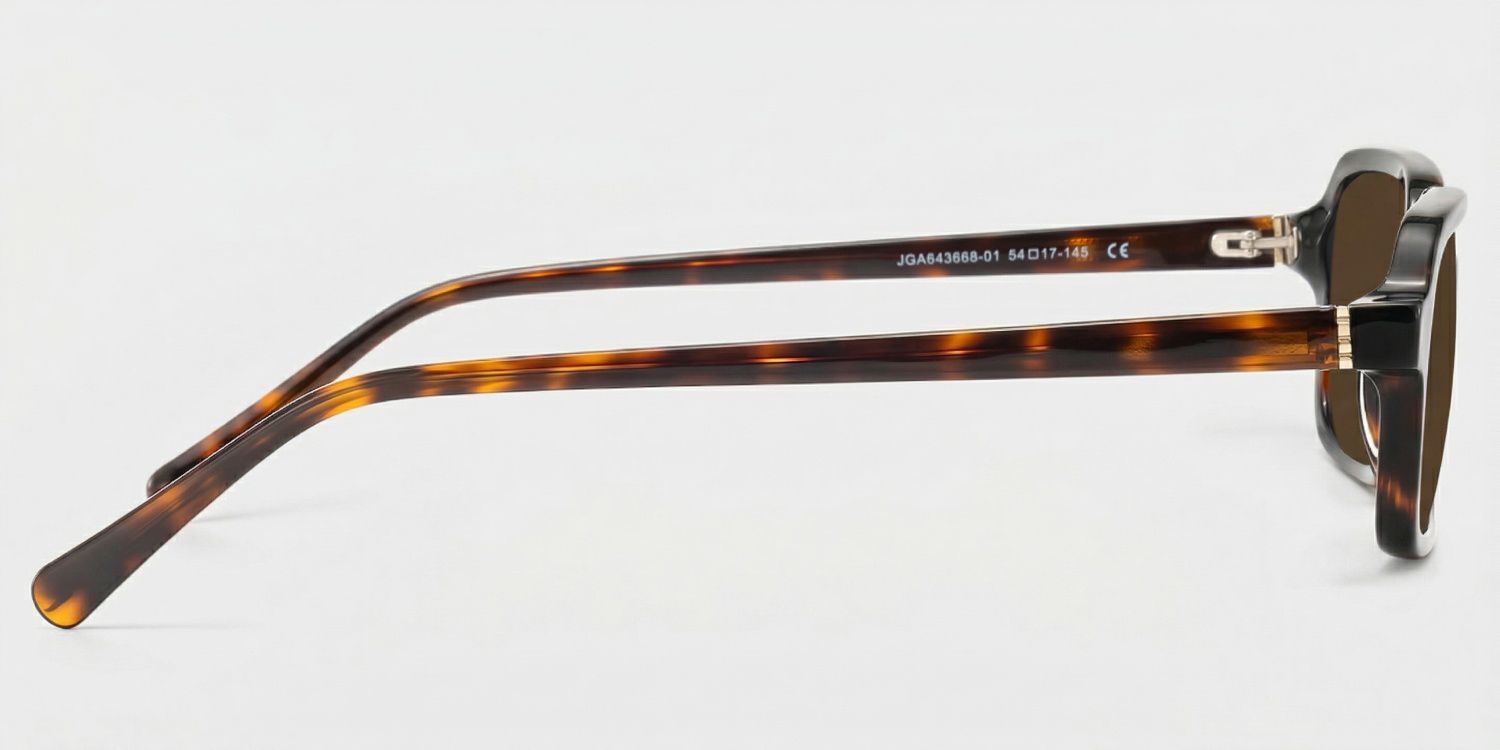 Danielle Rectangle Tortoise Prescription Sunglasses | ZEELOOL3