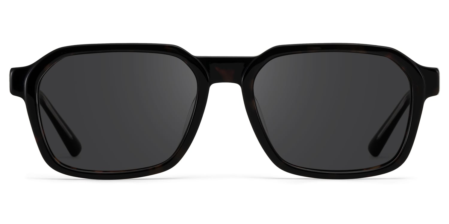 Arden Rectangle Tortoise Frame Eyeglasses for Man| ZEELOOL