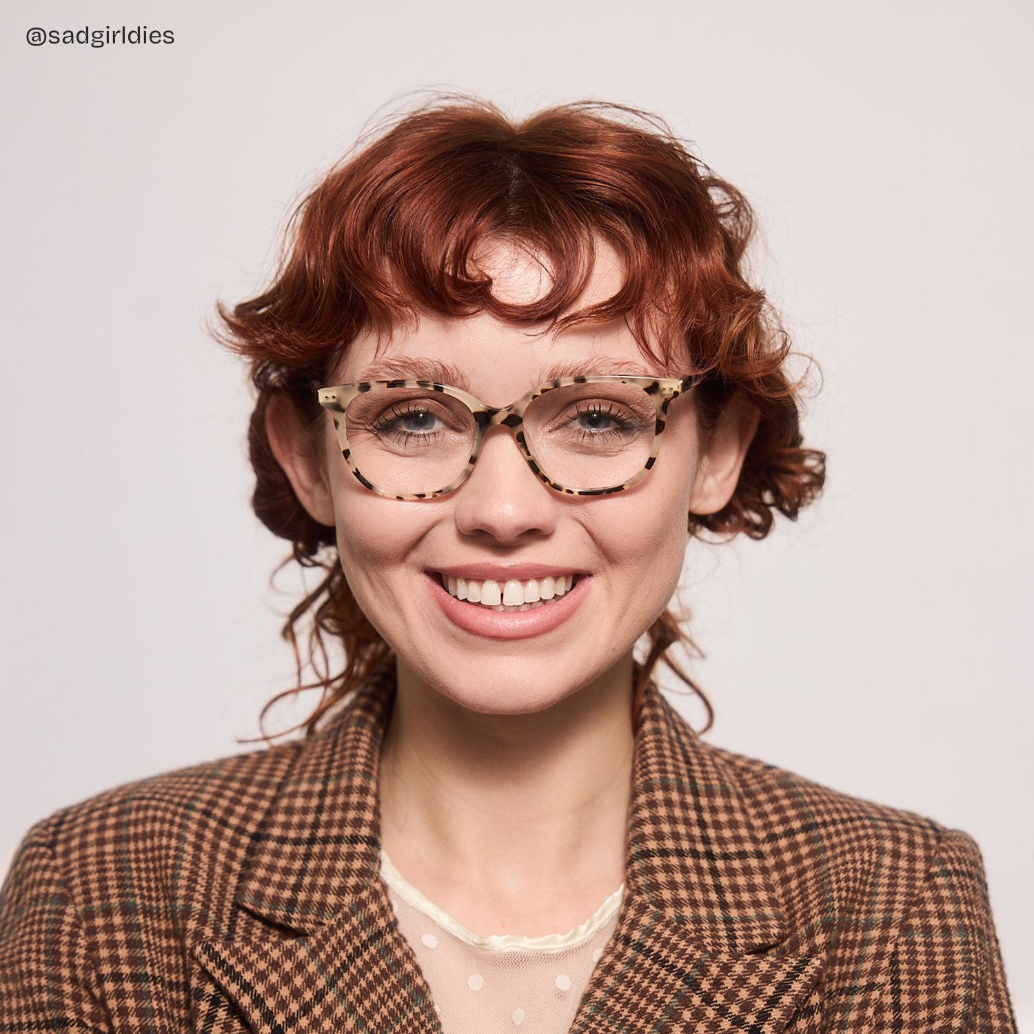 Daisy Women's Round Tortoise Shell Glasses for All Day Wear | ZEELOOL6