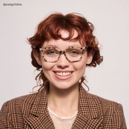Daisy Tortoise Round Glasses6