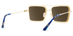 Diva Square Blue Sunglasses4