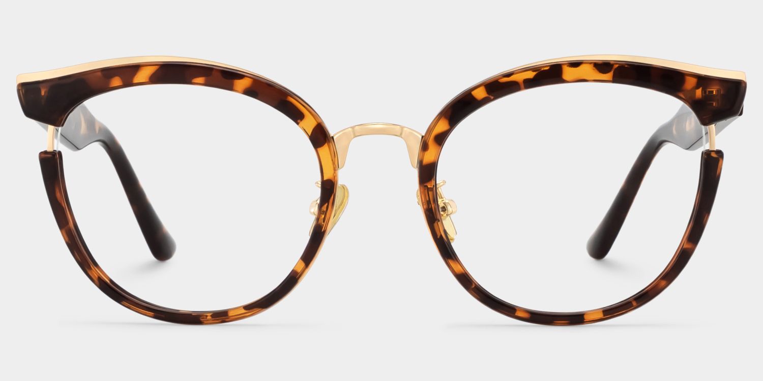 Laraine Cat Eye Tortoise Frame Glasses | Zeelool Optical0