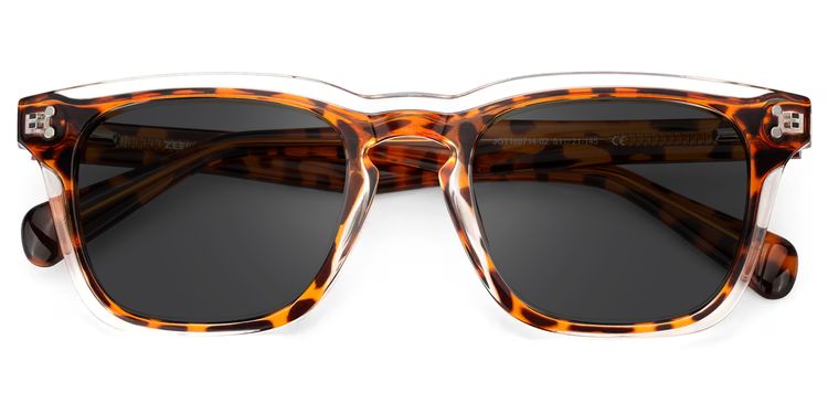 Liam Tortoise Rectangle Sunglasses