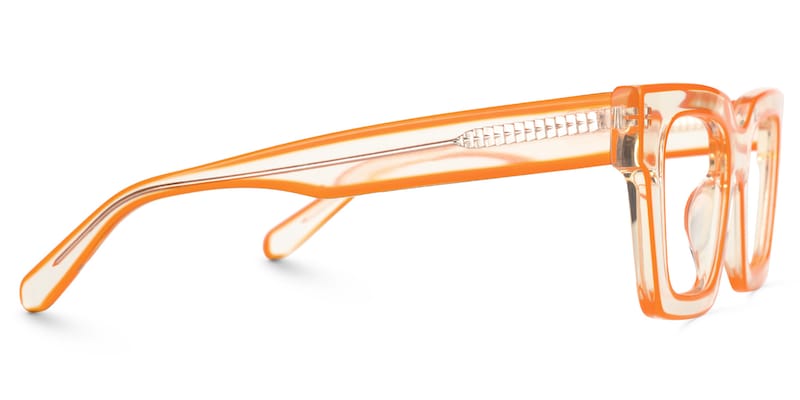 Trendy Zeelool Nadia Glasses with Rectangle Shape -Zeelool Glasses2