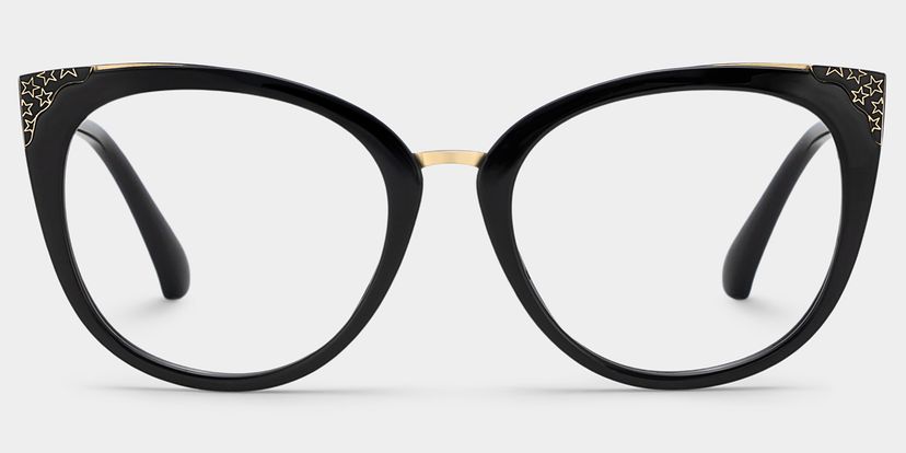 Dalton Black Cat eye Glasses