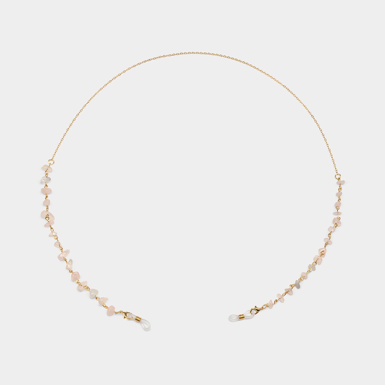 Stylish  Pink Stone Eyeglasses Chains1