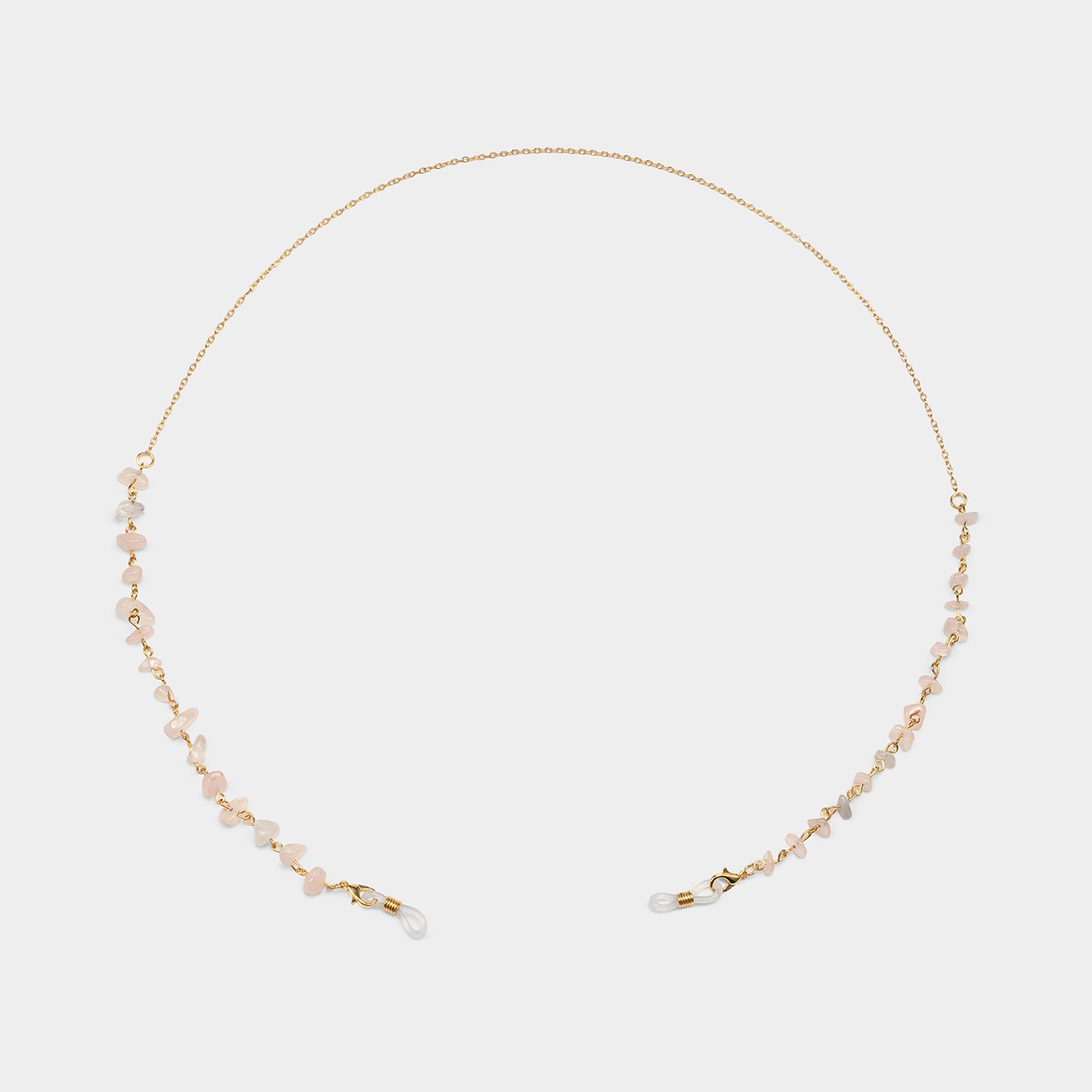 Stylish  Pink Stone Eyeglasses Chains1