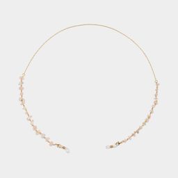 Stylish  Pink Stone Eyeglasses Chains1