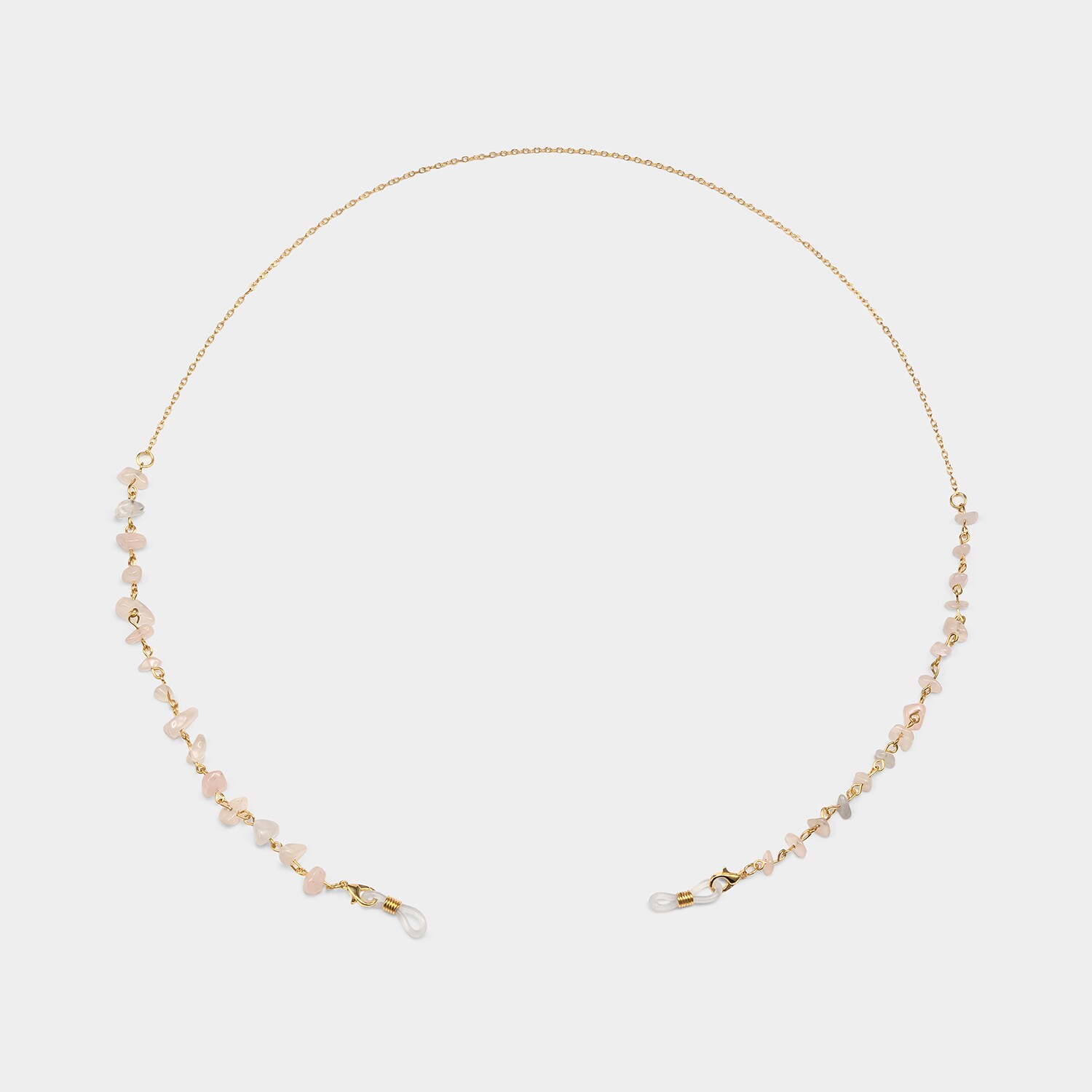 Stylish  Pink Stone Eyeglasses Chains1